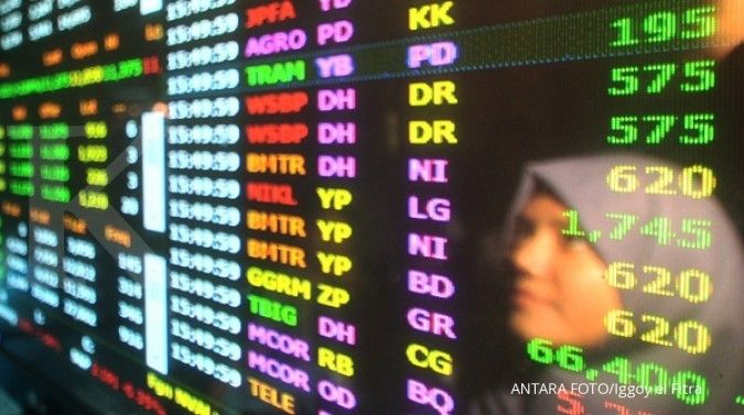 Rehat rally, IHSG ditutup melemah 0,14%