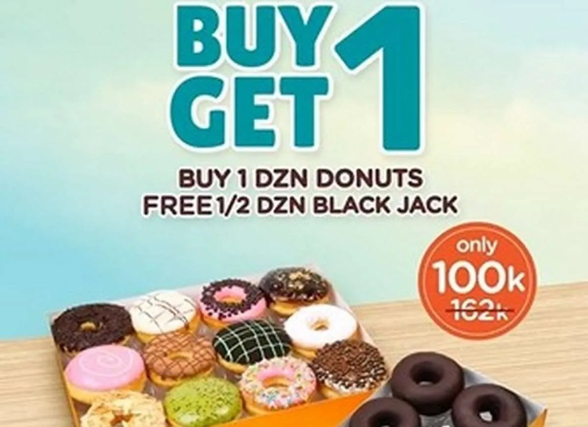 Promo J.CO Januari 2026, Beli 1 Lusin Donut Gratis 1/2 Mulai Hari Ini!