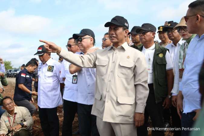 Mentan Klaim Cetak Sawah di Kalimantan Sudah Digarap: 63 Ribu Ha Lahan Sudah Kontrak