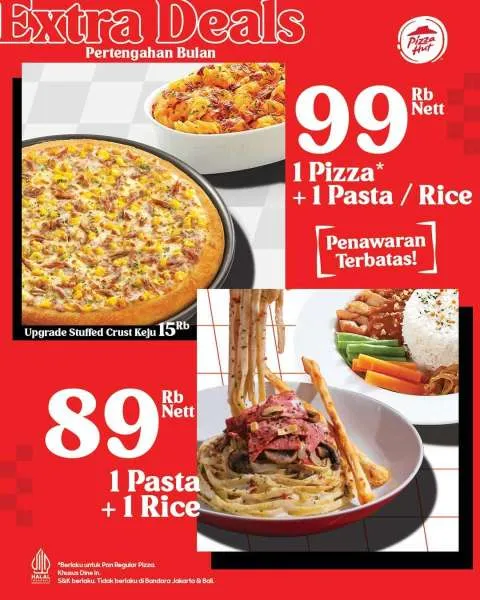 Promo Pizza Hut Extra Deals 7-20 Juli 2025