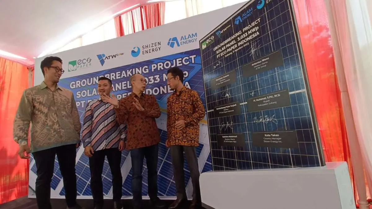 Alkindo Naratama (ALDO) Pasang Pembangkit Tenaga Surya 2500 kVa
