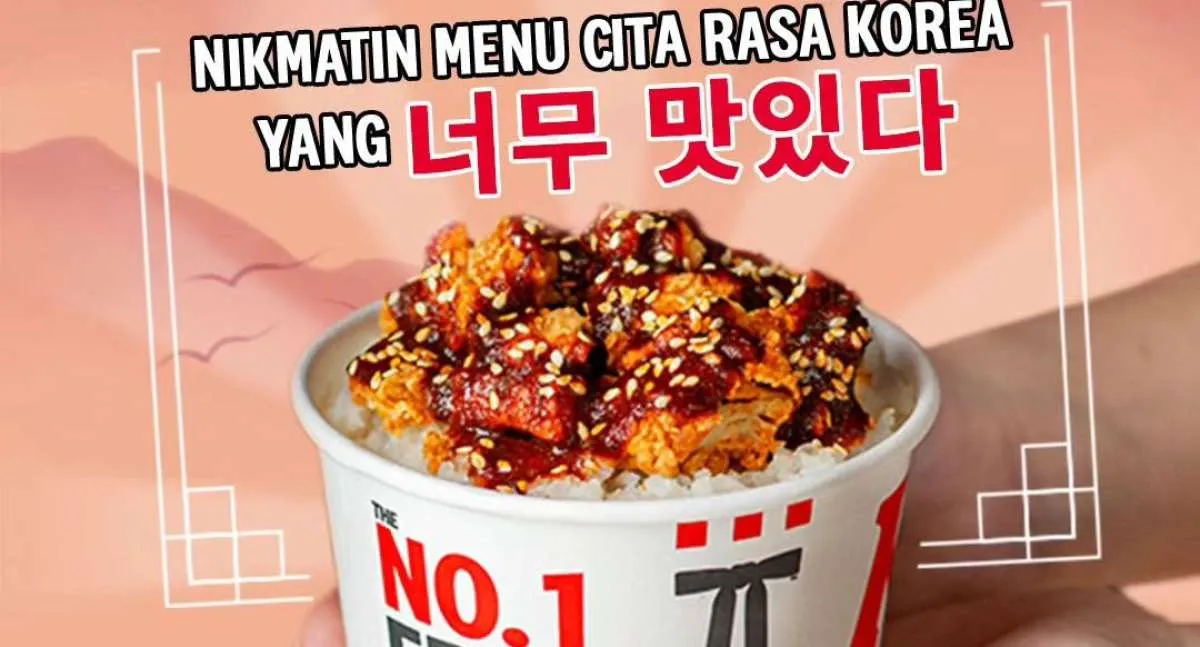Promo KFC Terbaru Bulan Agustus 2023, Daebak Don Cita Rasa Korea Harga Hemat
