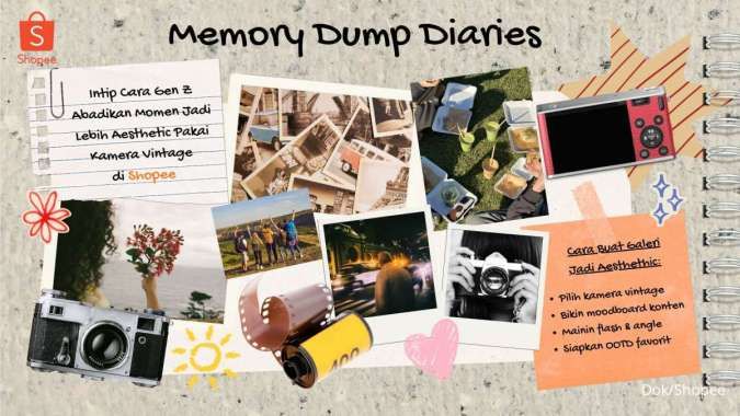 Foto Makin Estetik, Ini Tips Foto dengan Kamera Vintage ala Shopee