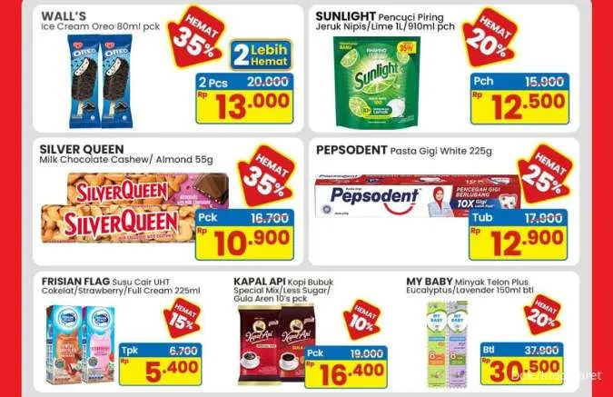 Promo JSM Indomaret 5-7 September 2025, SilverQueen-Wall’s Oreo Diskon 35%