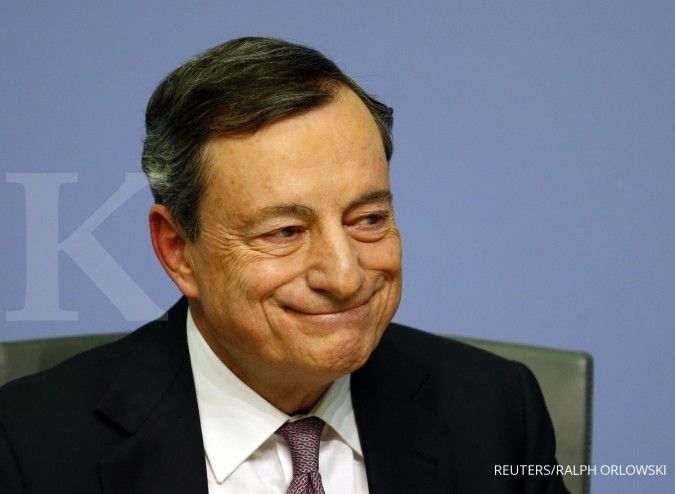  Mario Draghi, Presiden ECB, anggap rencana kebijakan dagang Trump berbahaya