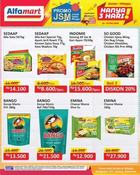 Promo JSM Alfamart 23-25 Mei 2025