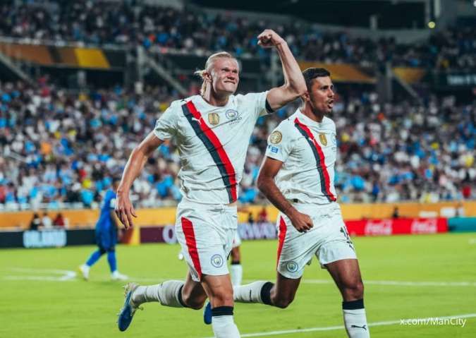 Erling Haaland dan Rodri