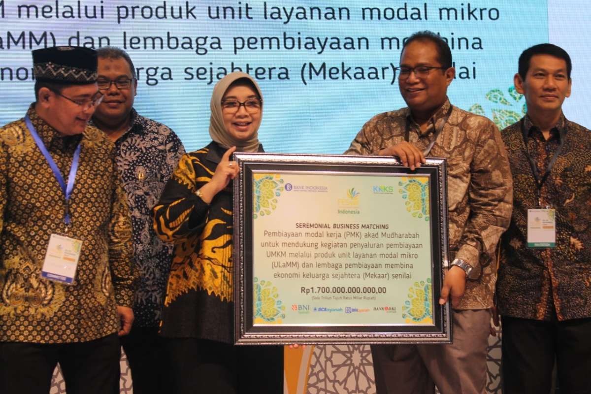 BNI Syariah Lakukan Business Matching dengan PLN dan PNM di Fesyar Indonesia 2019