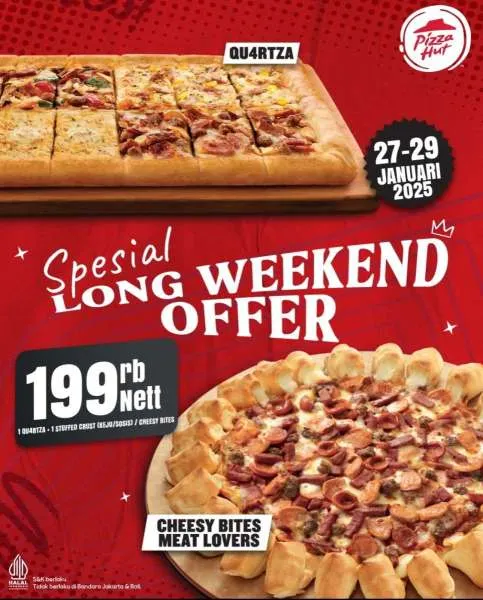 Promo Imlek Long Weekend Pizza Hut