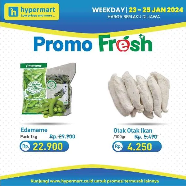 Promo Hypermart Hyper Diskon Weekday Periode 23-25 Januari 2024