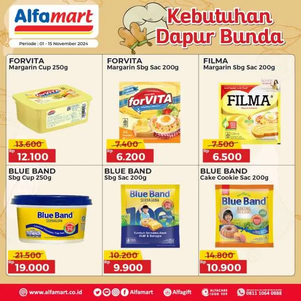 Promo Alfamart Kebutuhan Dapur Periode 1-15 November 2024