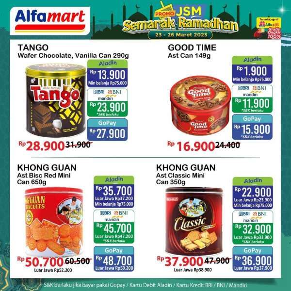 Katalog Promo JSM Alfamart Terbaru 23-26 Maret 2023, Promo Semarak Ramadhan