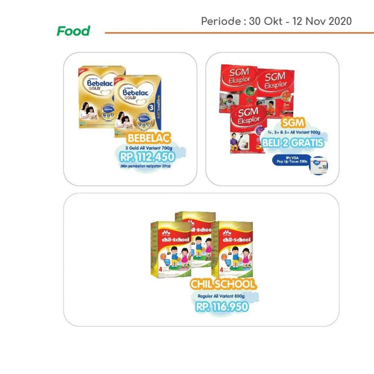 Promo Yogya Supermarket hari ini 11 November 2020, diskon weekday!