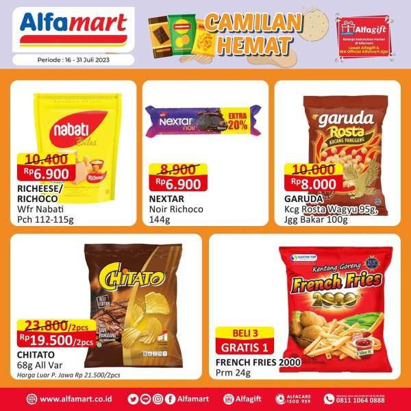 Harga Promo Alfamart Terbaru 16-31 Juli 2023