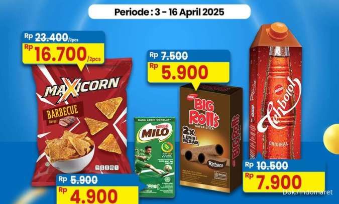 Katalog Promo Indomaret Super Hemat Periode 3-16 April 2025