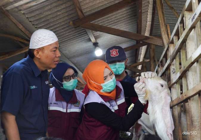 Perusahaan Salurkan Hewan Kurban, Dorong Ekonomi Peternak Lokal