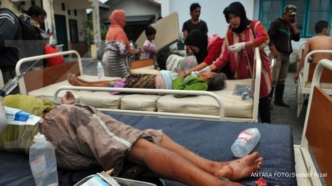 Data korban gempa Aceh masih simpang siur