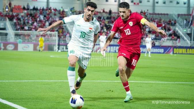 Hasil Pertandingan Piala AFC U23 antara Irak vs Indonesia 2-1, Irak Lolos Olimpiade