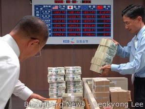 Bank of Korea Memangkas Suku Bunganya