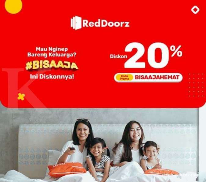 Gunakan Kode Promo RedDoorz Ini dan Dapatkan Diskon 20%, Berakhir 19 Desember 2021
