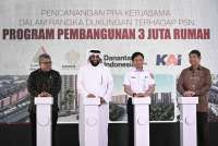 Investor Qatar Mulai Menggarap Rumah Rakyat