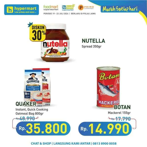 Promo JSM Hypermart Hyper Diskon Weekend Periode 19-22 Juli 2024