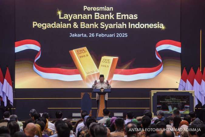 Presiden resmikan bank emas pertama di Indonesia
