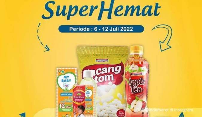 Promo Indomaret Super Hemat Terbaru di Bulan Juli 2022, Belanja Lebih Murah