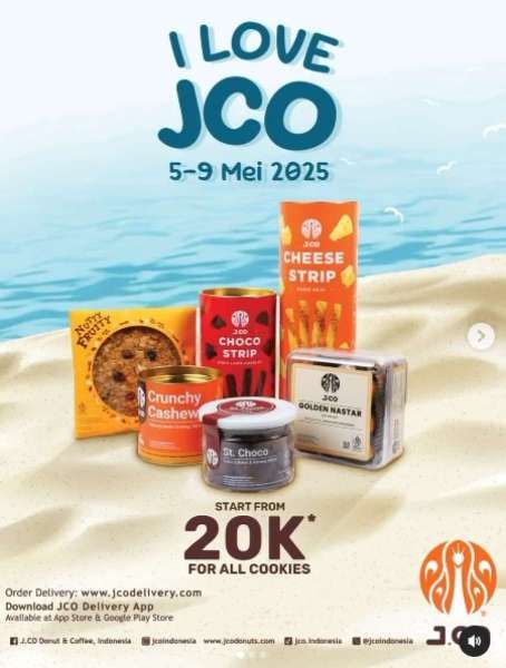 Promo I Love J.CO 5-9 Mei 2025