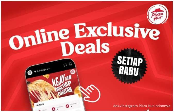 Promo Pizza Hut Tiap Hari Rabu, QU4RTZA Pizza Hanya Rp 89.000 Saja