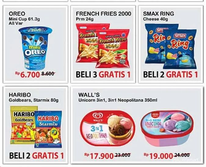 Promo Alfamart Gantung 25 Februari-3 Maret 2022