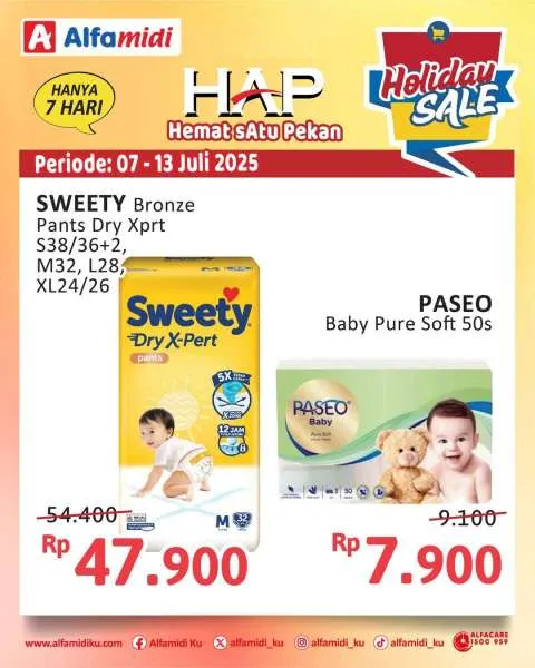 Promo Alfamidi Hemat Satu Pekan Periode 7-13 Juli 2025