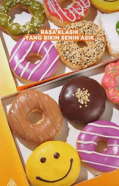 Promo Dunkin Tiap Senin Paket Donut Classics September