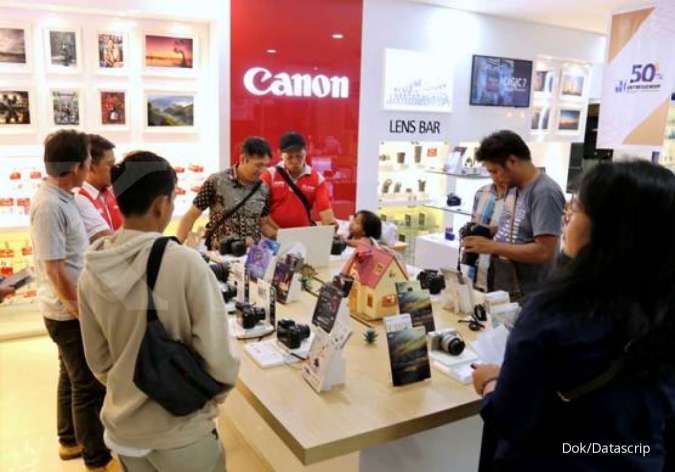 Canon membidik penjualan 120.000 unit kamera hingga akhir 2019