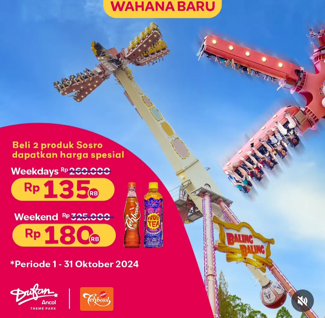 Promo Hemat Dufan x Sosro