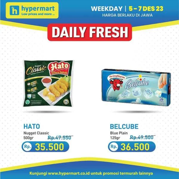 Promo Hypermart Hyper Diskon Weekday Periode 5-7 Desember 2023