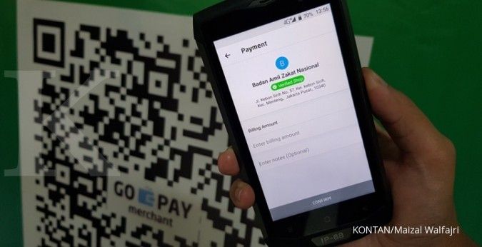 Gandeng Go-Pay, Baznas target himpun donasi digital Rp 2 miliar