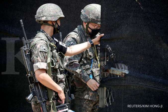 Makin ketat, Korea Selatan wajibkan seluruh tentara gunakan masker