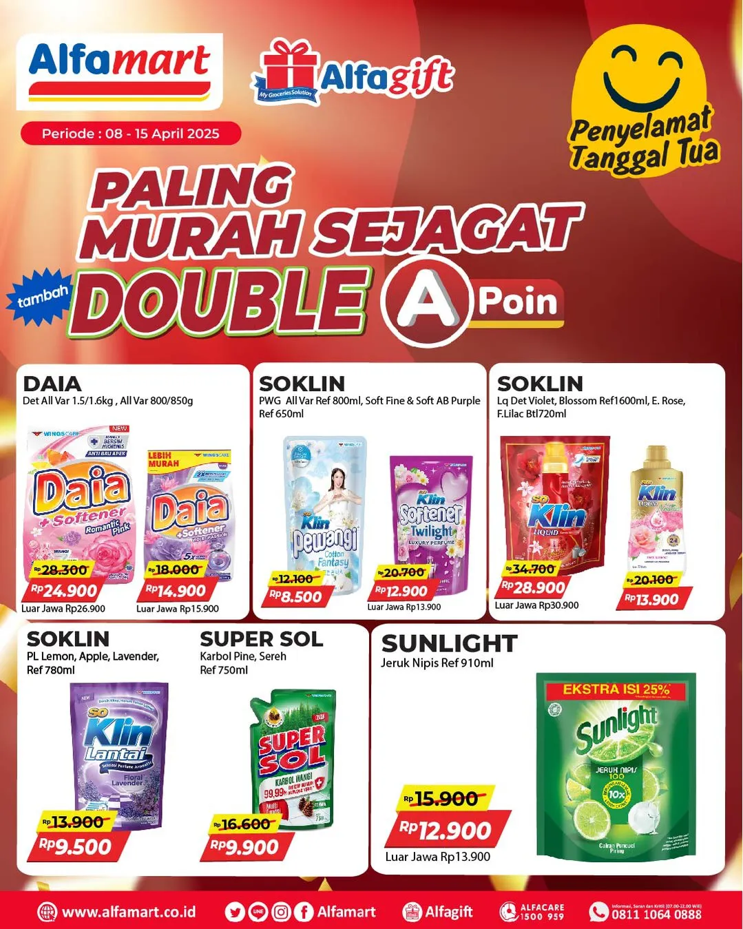 Promo Alfamart Paling Murah Sejagat Periode 8-15 April 2025