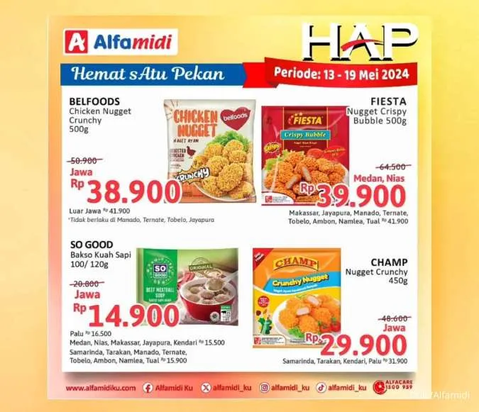 Promo Alfamidi Hemat Satu Pekan Periode 13-19 Mei 2024