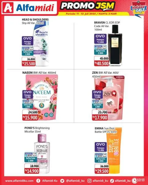 Promo JSM Alfamidi Periode 11-13 Juli 2025