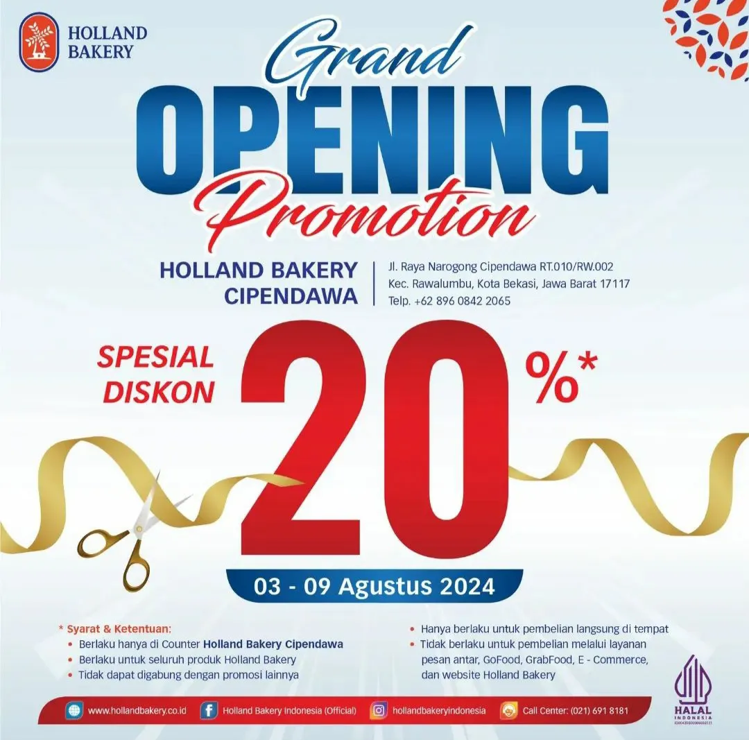 Holland Bakery Cipendawa