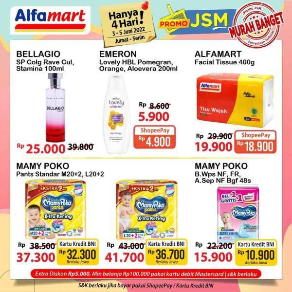 Promo JSM Alfamart Terbaru Mulai 3-5 Juni 2022