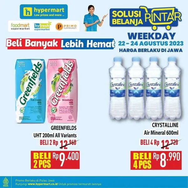 Promo Hypermart Beli Banyak Lebih Hemat Periode 22-24 Agustus 2023