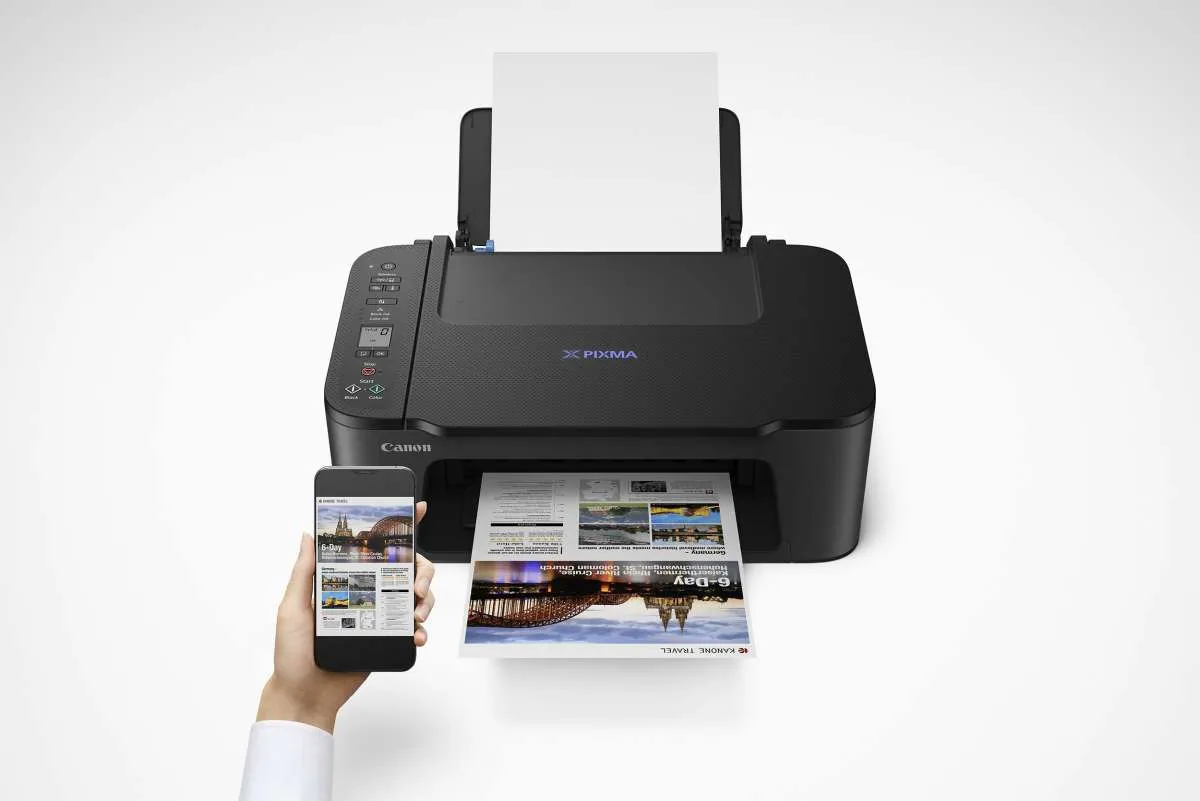 Printer Canon PIXMA E3470 mampu cetak banyak, namun hemat tinta