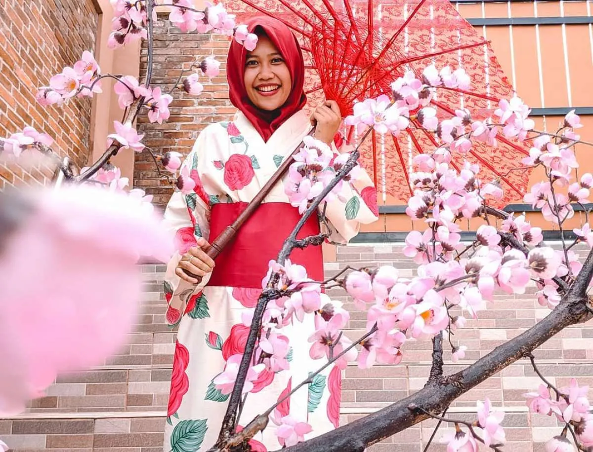 Inilah tempat wisata terbaru bertemakan negeri sakura di Wonogiri