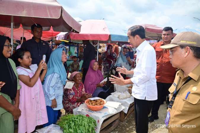 Presiden Jokowi Pastikan Stabilitas Harga Komoditas Pangan di Musi Rawas Utara