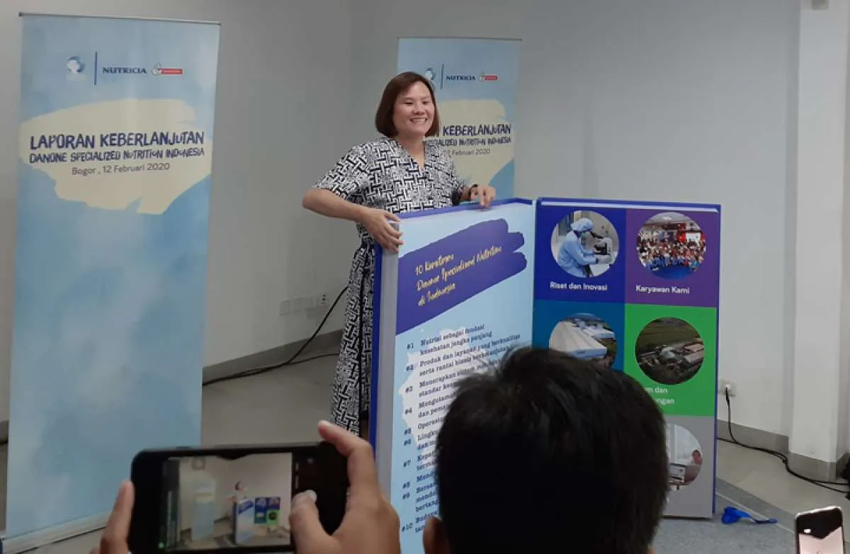 Danone Specialized Nutrition Indonesia luncurkan laporan berkelanjutan 2017-2018