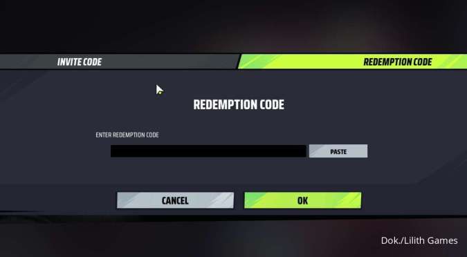 Menu redemption code di game Farlight 84