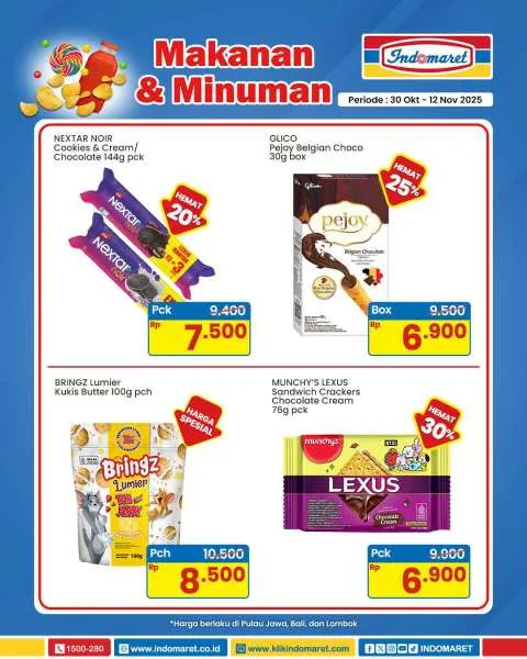 Promo Indomaret Super Hemat Periode 30 Oktober-12 November 2025
